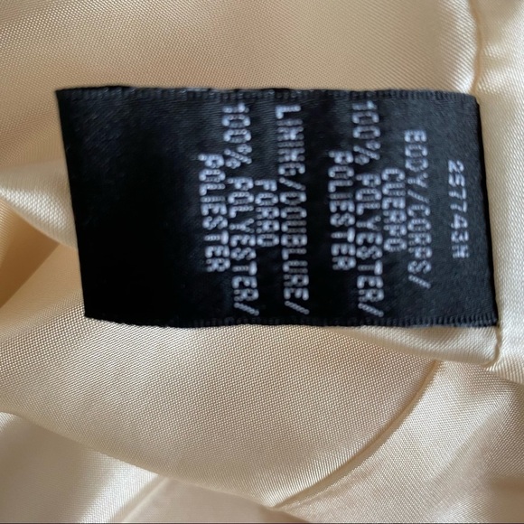 JS Boutique Cream Strapless Form Fitting Prom Formal Event Bridal Evening Gown - Picture 10 of 16